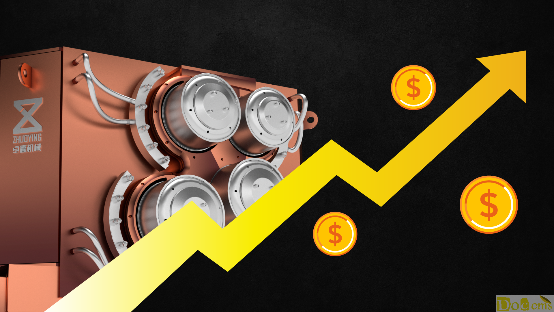 Zhuoying 350 helps rock wool enterprises save energy and increase efficiency.